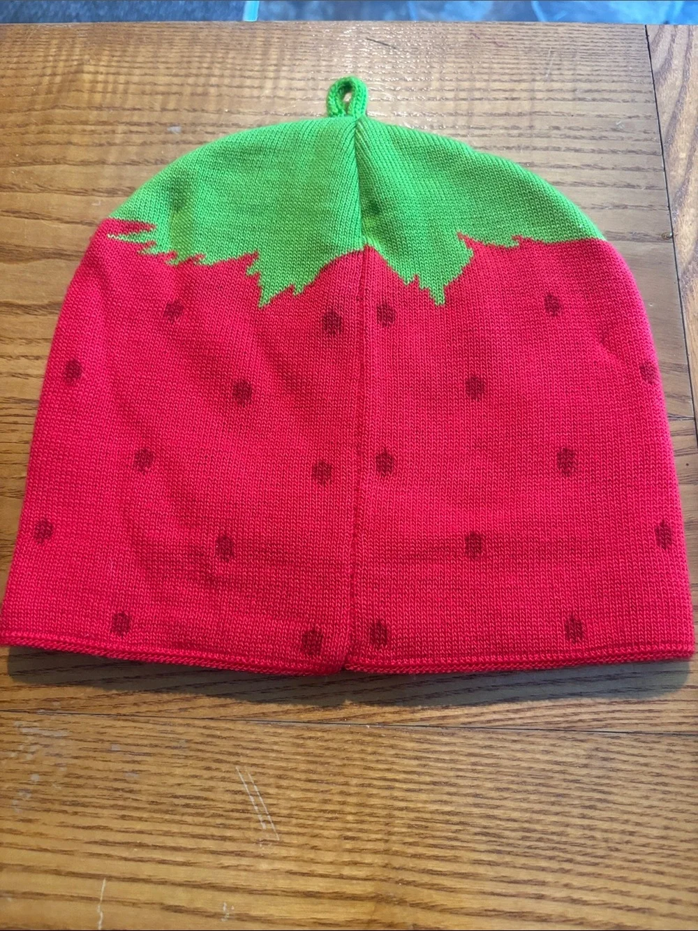 Strawberry Shortcake Knit Beanie